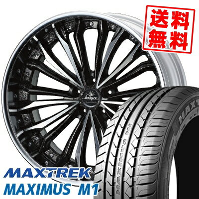 245/40R19 98W XL MAXTREK マックストレック MAXIMUS M1 マキシマス エムワン weds Kranze Felsen ウェッズ クレンツェ フェルゼン サマータイヤホイール4本セット