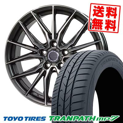 215/60R17 96H トーヨー タイヤ TRANPATH mp7 Precious AST M4 サマータイヤホイール4本セット 【取付対象】