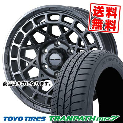 215/55R17 94V トーヨータイヤ TRANPATH mp7 MUDVANCE X Type M サマータイヤホイール4本セット 【取付対象】