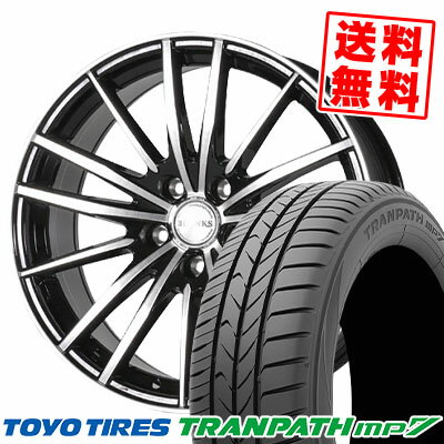 185/65R15 88H トーヨー タイヤ TRANPATH mp7 BLONKS TB-06 サマータイヤホイール4本セット 【取付対象】