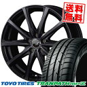 195/60R16 TOYO TIRES トーヨー タイヤ TRANPATH mpZ トランパス mpZ EuroStream BV25 ユーロストリーム BV25 サマータイヤホイール4本セット