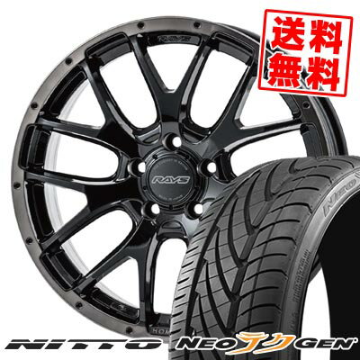 215/40R18 89W ニットー NEO GEN HOMURA 2×7FA BLACK CLEAR EDITION サマータイヤホイール4本セット 【取付対象】