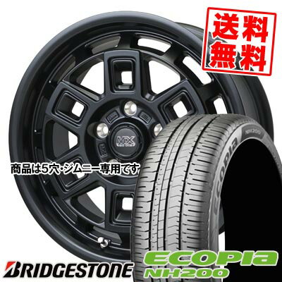 205/60R16 92H ブリヂストン ECOPIA NH200 MAD CROSS AEVER サマータイヤホイール4本セット 【取付対象】