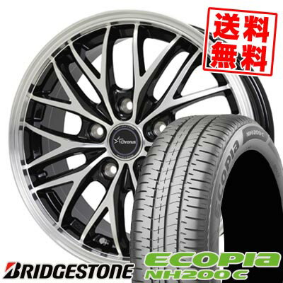 185/65R15 88S ブリヂストン ECOPIA NH200C Chronus CH-113 サマータイヤホイール4本セット 【取付対象】