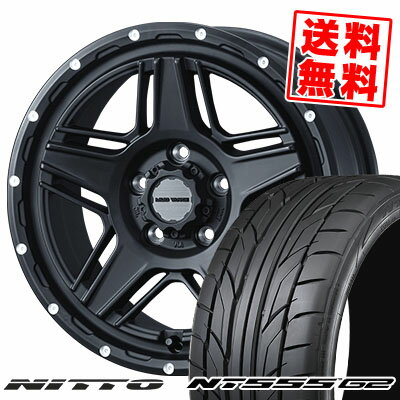 215/45R17 91W XL ニットー NT555 G2 MUDVANCE 07 サマータイヤホイール4本セット 【取付対象】