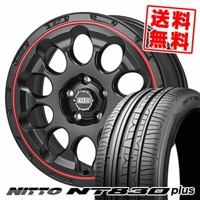 225/45R17 94Y ニットー NT830 plus BOTTOM GARCIA CHRONO サマータイヤホイール4本セット 【取付対象】