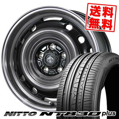 215/50R17 95W NITTO ニットー NT830 plus LANDFOOT XFG ランドフット XFG サマータイヤホイール4本セット 【取付対象】
