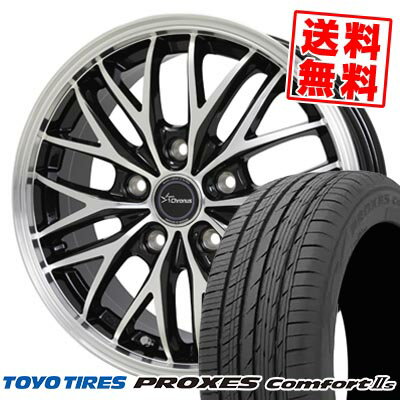 195/65R15 91H トーヨータイヤ PROXES Comfort2s Chronus CH-113 サマータイヤホイール4本セット 【取付対象】