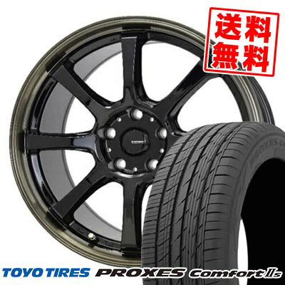 205/55R16 91V トーヨータイヤ PROXES Comfort2s G・SPEED P-08 サマータイヤホイール4本セット 【取付対象】