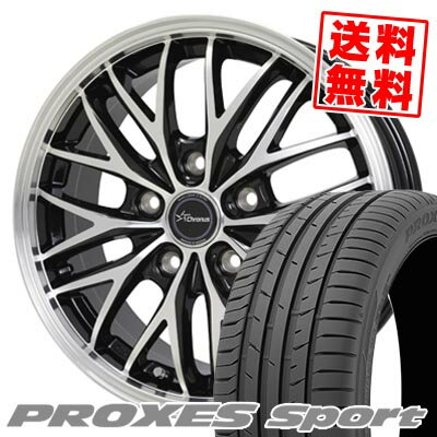 225/40R18 92Y XL トーヨータイヤ PROXES sport Chronus CH-113 サマータイヤホイール4本セット 【取付対象】