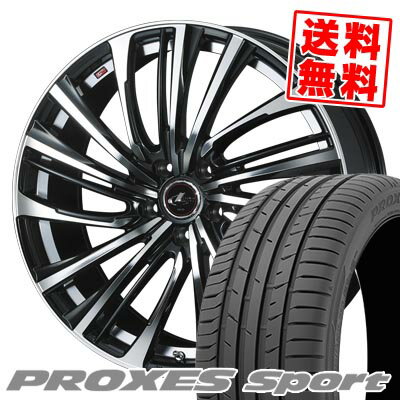 215/45R17 91W XL トーヨータイヤ PROXES sport LEONIS FR サマータイヤホイール4本セット 【取付対象】
