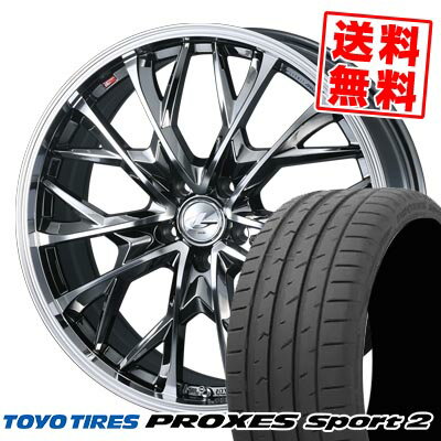 215/40R18 89Y XL トーヨータイヤ PROXES Sport2 LEONIS MV サマータイヤホイール4本セット 【取付対象】