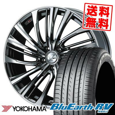 215/60R16 95H ヨコハマ BLUE EARTH RV03 LEONIS FR サマータイヤホイール4本セット 【取付対象】