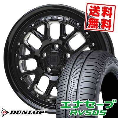 215/45R17 91W XL ダンロップ ENASAVE RV505 BARKLEY HARDROCK HURON サマータイヤホイール4本セット 【取付対象】