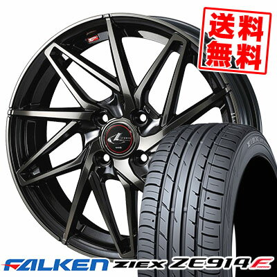 195/50R16 84V FALKEN ファルケン ZIEX ZE914F ジークス ZE914F LEONIS IT レオニス IT サマータイヤホイール4本セット【取付対象】