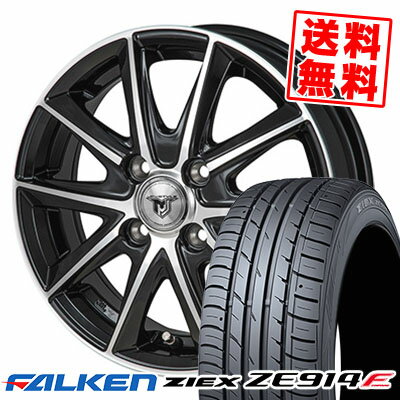 195/50R16 84V FALKEN ファルケン ZIEX ZE914F ジークス ZE914F JP STYLE MJ01 JPスタイル MJ01 サマータイヤホイール4本セット【取付対象】