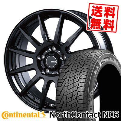 225/45R18 95T XL コンチネンタル NorthContact NC6 INFINITY F12 スタッドレスタイヤホイール4本セット 【取付対象】