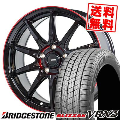 215/50R17 91Q ブリヂストン BLIZZAK VRX3 G SPEED P-05R スタッドレスタイヤホイール4本セット 【取付対象】