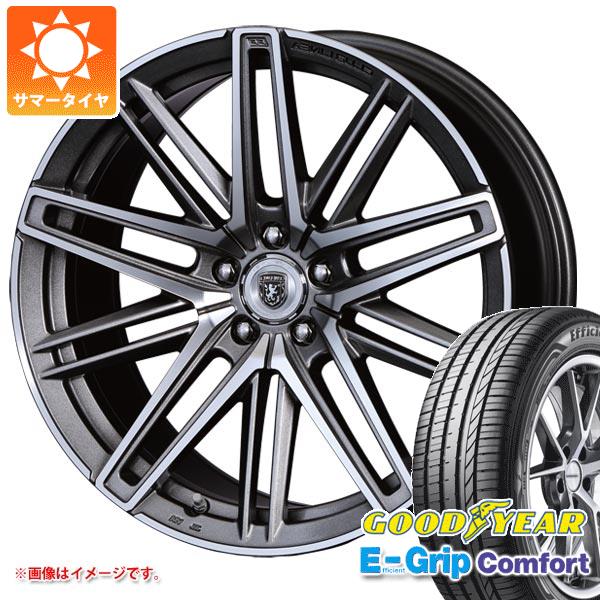 【タイヤ交換対象】サマータイヤ 235/35R19 91W XL グッドイヤー エフィシエントグリップコンフォート クリムソン クラブリネア カッサーノ FF 8.0-19 タイヤホイール4本セット