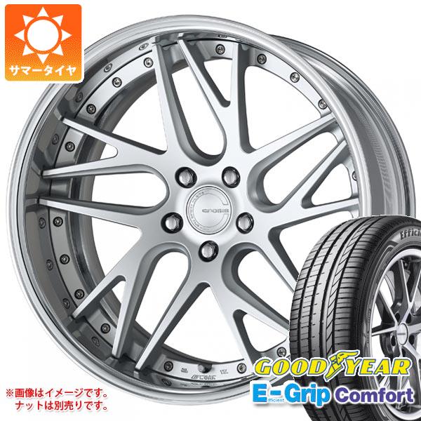 【タイヤ交換対象】サマータイヤ 245/40R20 99W XL グッドイヤー エフィシエントグリップコンフォート ワーク グノーシス CVX 8.0-20 タイヤホイール4本セット