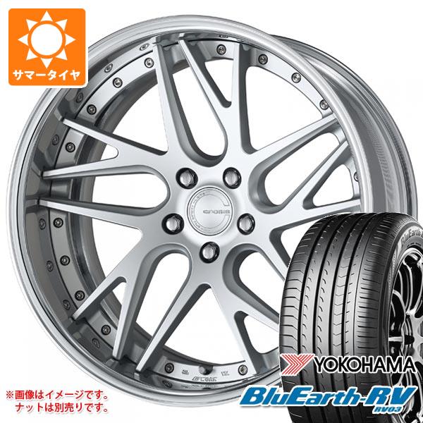 【タイヤ交換対象】サマータイヤ 225/40R19 93W XL ヨコハマ ブルーアースRV RV03 ワーク グノーシス CVX 8.0-19 タイヤホイール4本セット
