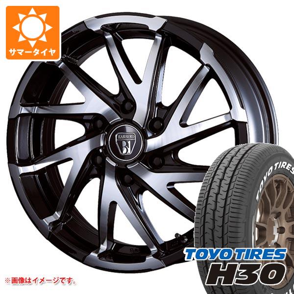 【タイヤ交換対象】ハイエース 200系用 サマータイヤ トーヨー H30 225/50R18 C 107/105R ホワイトレター クリムソン バルベロ ダイナミックツイスト 6.5-18 タイヤホイール4本セット