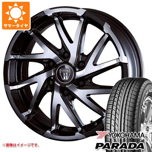 【タイヤ交換対象】ハイエース 200系用 2025年製 サマータイヤ ヨコハマ パラダ PA03 225/50R18C 107/105H ブラックレター クリムソン バルベロ ダイナミックツイスト 6.5-18 タイヤホイール4本セット