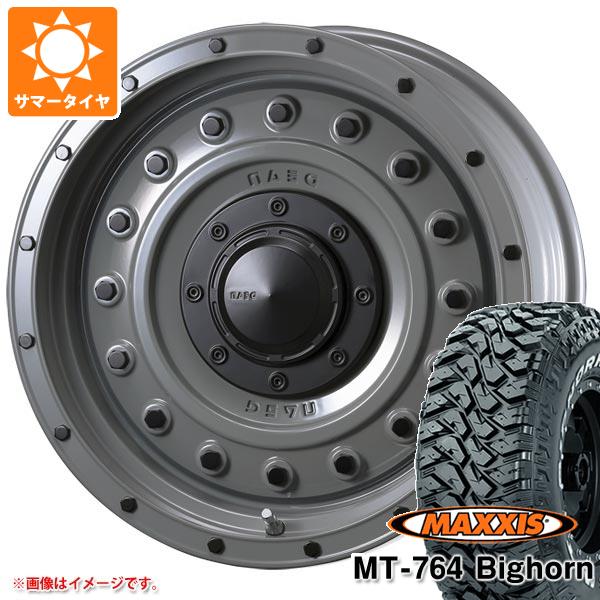 【タイヤ交換対象】サマータイヤ 265/70R17 118/115Q 8PR マキシス MT-764 ビッグホーン ホワイトレター クリムソン ディーン コロラド 8.0-17 タイヤホイール4本セット