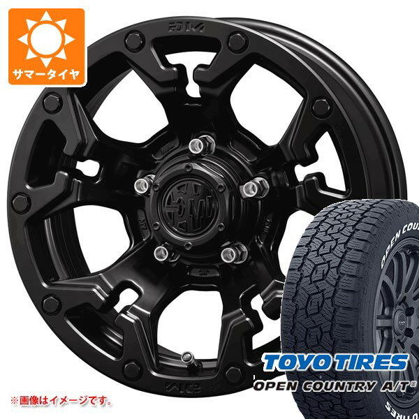 【タイヤ交換対象】5本セット ジムニーシエラ JB74W用 サマータイヤ トーヨー オープンカントリー A/T3 215/70R16 100T ホワイトレター クリムソン MG ゴーレム 6.0-16 タイヤホイール5本セット
