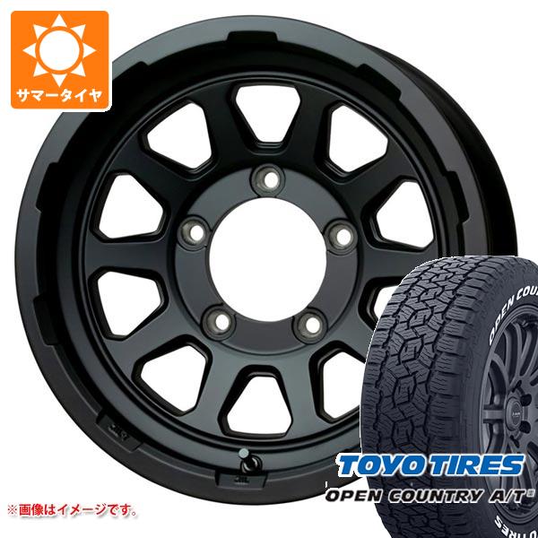 【タイヤ交換対象】5本セット スズキ ジムニーノマド JC74W用 サマータイヤ トーヨー オープンカントリー A/T3 195/80R15 107/105N LT ホワイトレター マッドクロスレンジャー 6.0-15 タイヤホイール5本セット