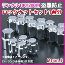 ランクル100/200/シグナス LS ランクル76/79用 M14x1.5ロックナットセット ※ホイールを含まない単体注文は別途送料