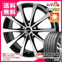 サマータイヤ 195/55R15 85V ハンコック ベンタス V12evo2 K120 & ラフィット LE-03 5.5-15 タイヤホイール4本セット