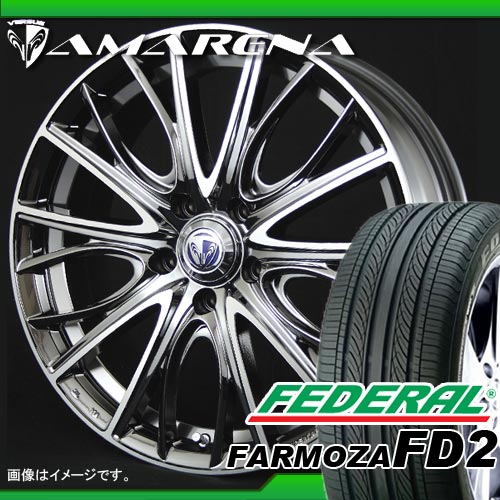 215/40R18 フェデラル フォアモサ FD2 ＆ ベルサス アマレーナ 7.0-18 タイヤホイール4本セット 【RCPmara1207】