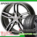 VW パサート/イオス用 215/55R16 ブリヂストン エコピア PZ-X ＆ モノ5ヴィジョン 6.5-16 タイヤホイール4本セットタイヤホイール サマータイヤ ブリヂストン 215/55R16 4本セット