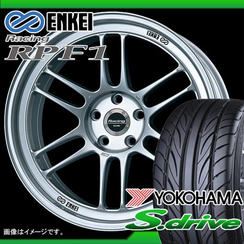 245/40R19 ヨコハマ DNA S.ドライブ ES03N ＆ エンケイ レーシング RPF1 8.0-19 タイヤホイール4本セット 【マラソン201207_家電】【RCPmara1207】タイヤホイール サマータイヤ ヨコハマ 245/40R19 4本セット