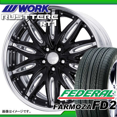 245/35R20 フェデラル フォアモサ FD2 ＆ ラスターレ RT1 インサージョン 8.0-20 タイヤホイール4本セット 【RCPmara1207】