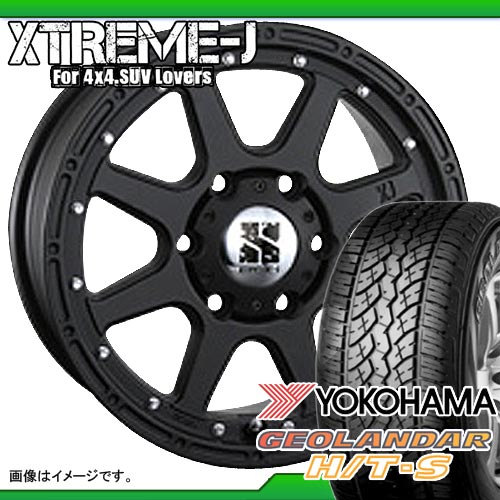 275/60R18 ヨコハマ ジオランダー H/T-S G051 ＆ MLJ エクストリーム-J 8.0-18 タイヤホイール4本セット 【RCPmara1207】