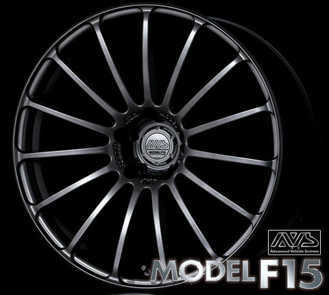 AVS MODEL F15 8.5-19 輸入車用ホイール1本 ヨコハマ モデルF15