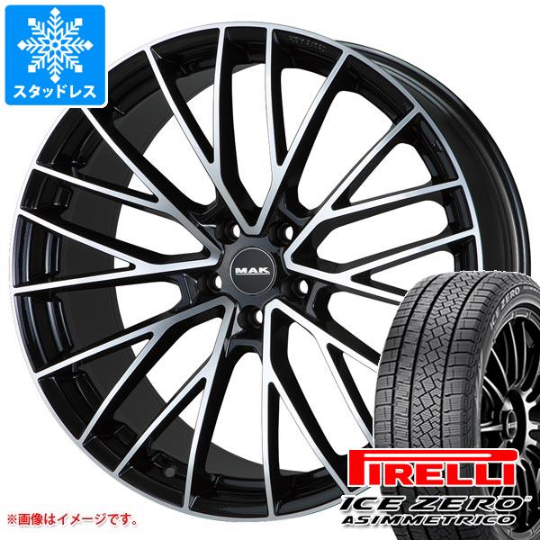 【タイヤ交換対象】マセラティ グレカーレ MGR系用 スタッドレス ピレリ アイスゼロアシンメトリコ SUV 255/45R20 105H XL MAK スぺシャーレ タイヤホイール4本セット