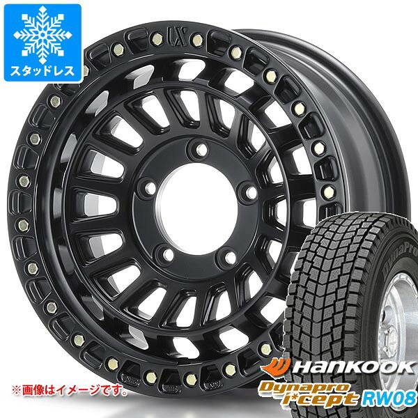 【タイヤ交換対象】5本セット スズキ ジムニー用 2025年製 スタッドレス ハンコック ダイナプロアイセプト RW08 175/80R16 91Q MLJ エクストリームJ XJ08 タイヤホイール5本セット