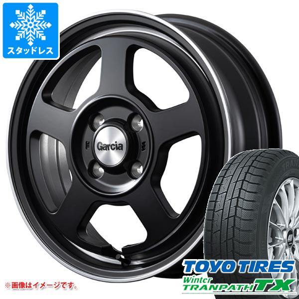 【タイヤ交換対象】アトレーワゴン S300系用 スタッドレス トーヨー ウィンタートランパス TX 165/65R14 79Q ガルシア シカゴ5 タイヤホイール4本セット