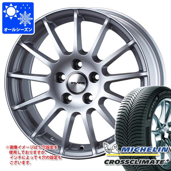 【タイヤ交換対象】BMW G22/G23 4シリーズ用 オールシーズンタイヤ ミシュラン クロスクライメートプラス 205/60R16 96W XL ランフラット アーヴィン F01 タイヤホイール4本セット