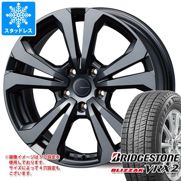 【タイヤ交換対象】メルセデスベンツ W247 Bクラス用 スタッドレス ブリヂストン ブリザック VRX2 205/55R17 91Q アドバンスライン SV-1 タイヤホイール4本セット