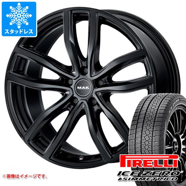 【タイヤ交換対象】BMW F40 1シリーズ用 スタッドレス ピレリ アイスゼロアシンメトリコ 205/55R16 91H MAK ファー タイヤホイール4本セット