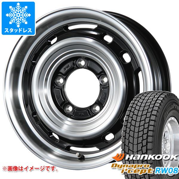 【タイヤ交換対象】5本セット ジムニー用 スタッドレス ハンコック ダイナプロアイセプト RW08 175/80R16 91Q ランドフット XFG タイヤホイール5本セット