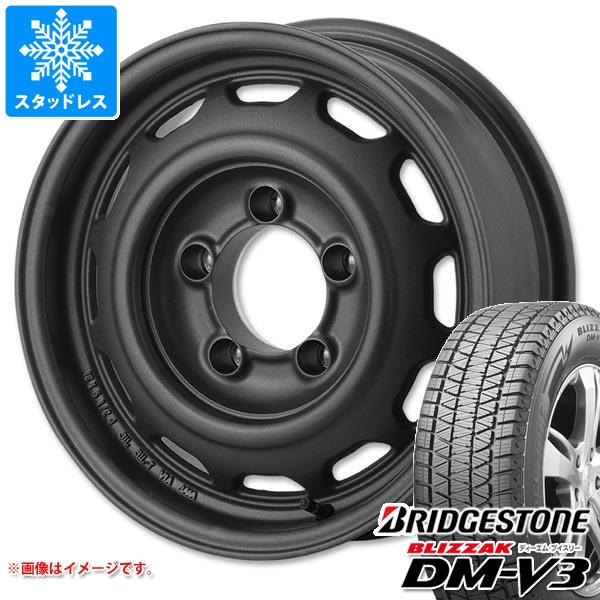 【タイヤ交換対象】5本セット ジムニー用 スタッドレス ブリヂストン ブリザック DM-V3 175/80R16 91Q アピオ ワイルドボア ベンチュラ タイヤホイール5本セット