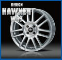 【ホイール1枚】 ハウナーデザイン W07 16×6.5J PCD100/4H +42 ハブ径:φ73.1 カラー:S