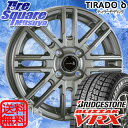 ブリヂストン ブリザック VRX メジャー 2017年製 175/65R15阿部商会 TIRADO DELTA 在庫限定 15 X 5.5 +43 4穴 100