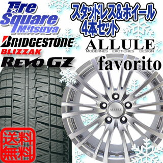 ALLULE favorito(ファボリート) 16 X 7(MB) +35 5穴 112ブリヂストン REVO_GZ 215/55R16