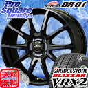 ブリヂストン ブリザック VRX2 新商品 185/55R16MANARAY SCHNEDER DR-01 16 X 6 +43 4穴 100